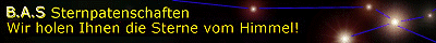 Sternpatenschaften