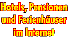 Hotels, Pensionen und Ferienhuser im Internet